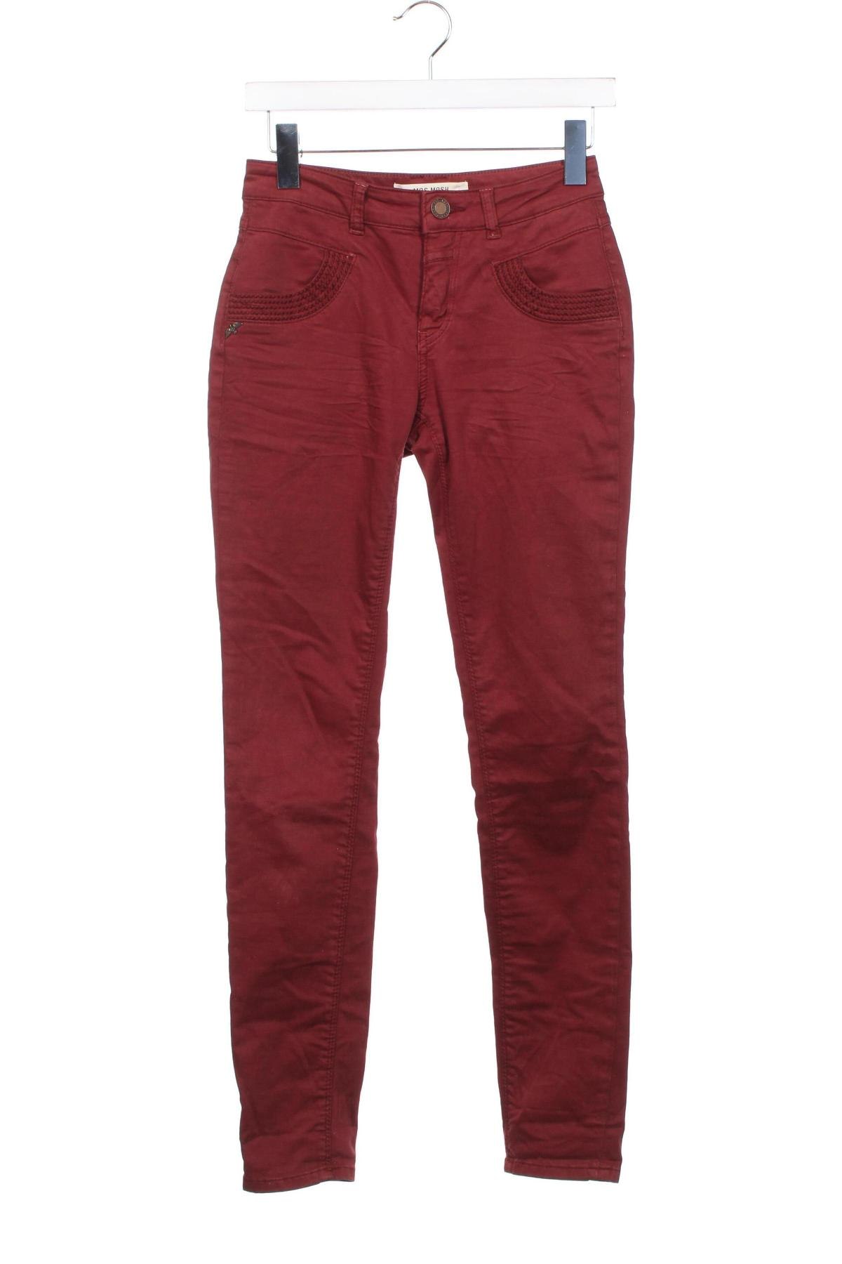 Дамски панталон MOS MOSH, Размер XS, Цвят Червен, Цена 49,00 лв.