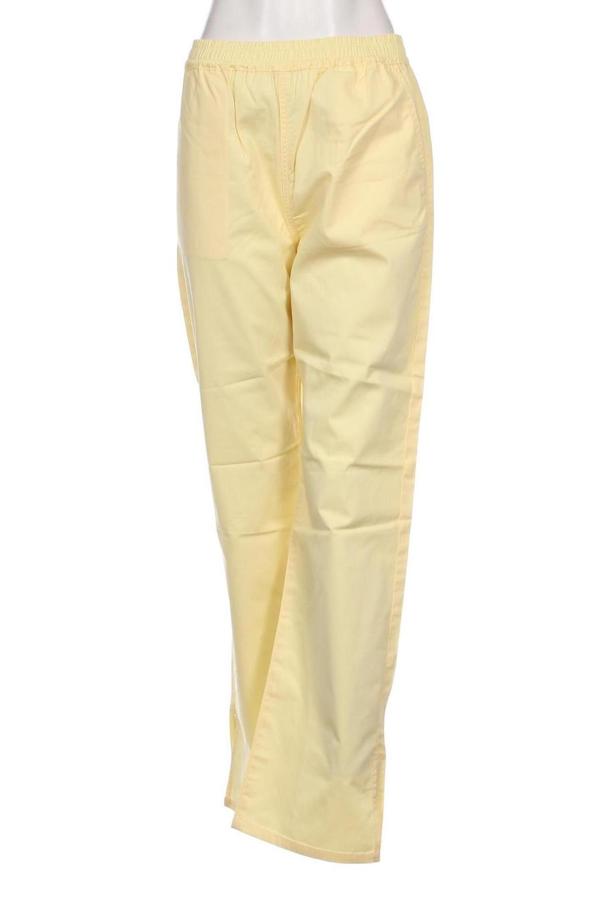 Dámské kalhoty  NA-KD, Velikost S, Barva Žlutá, Cena  1 261,00 Kč