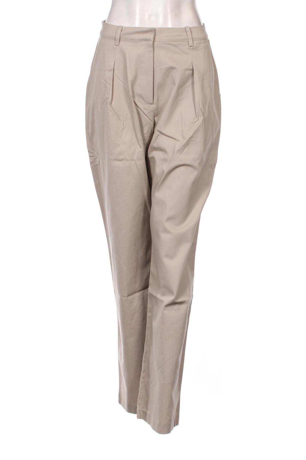 Дамски панталон NA-KD, Размер S, Цвят Бежов, Цена 87,00 лв.
