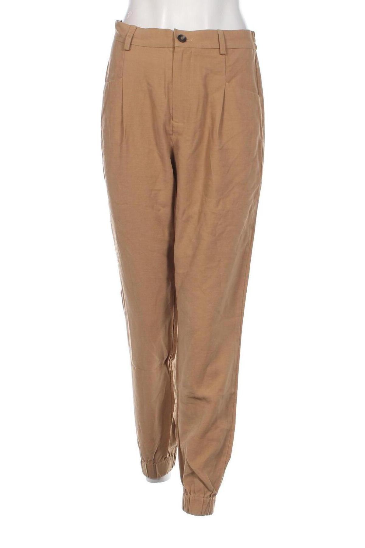 Pantaloni de femei ONLY, Mărime S, Culoare Bej, Preț 177,63 Lei