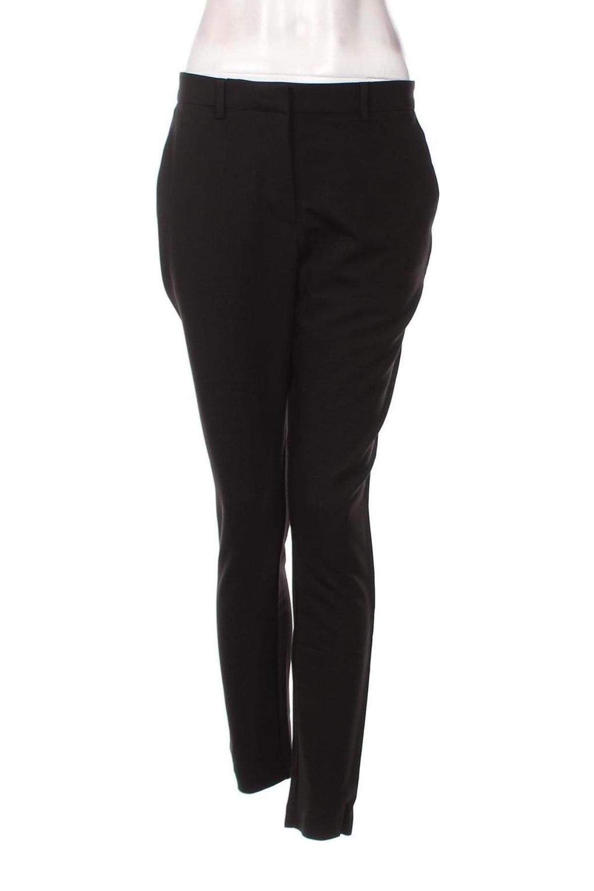 Дамски панталон Pieces, Размер S, Цвят Черен, Цена 11,34 лв.