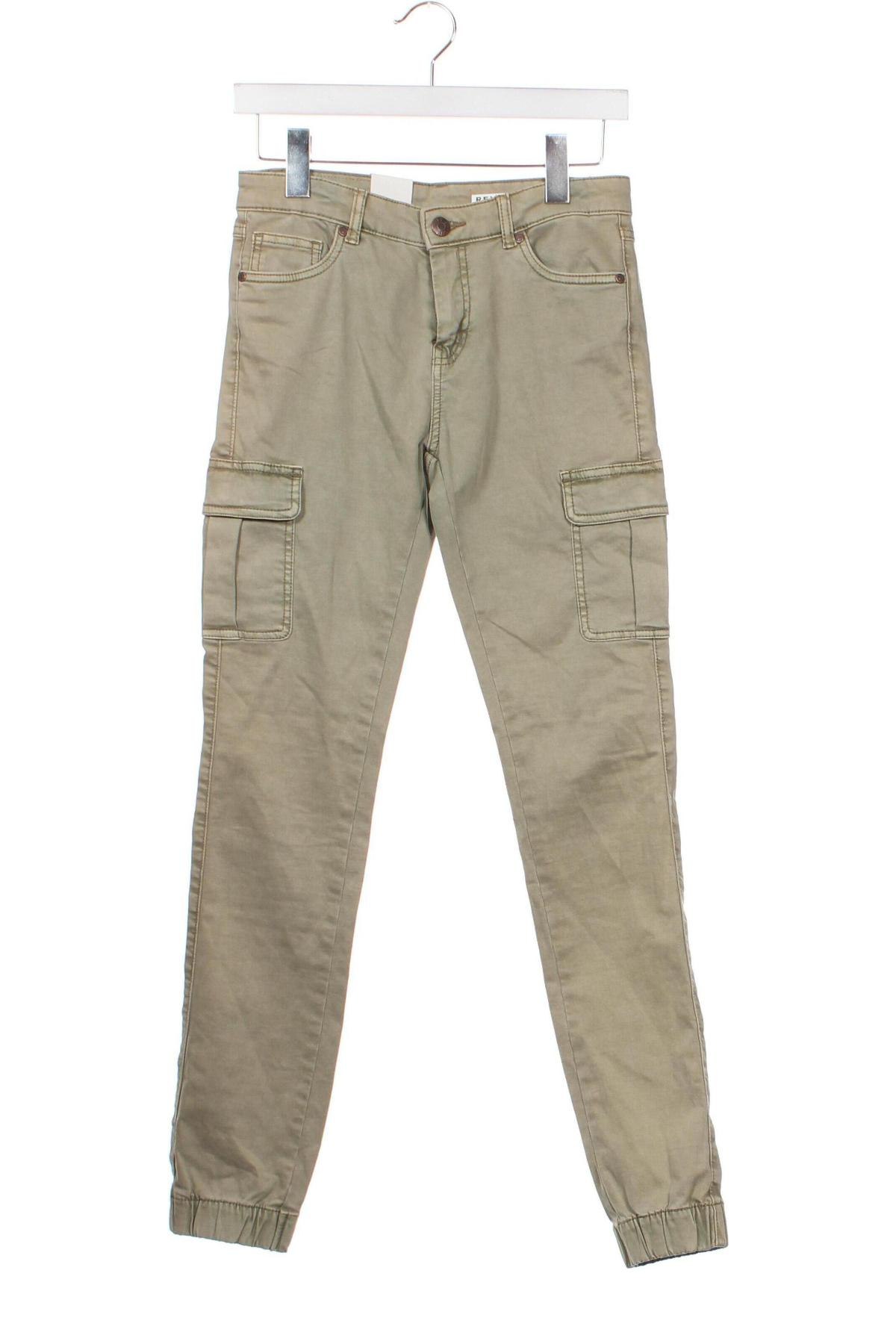 Дамски панталон Review, Размер S, Цвят Зелен, Цена 15,66 лв.
