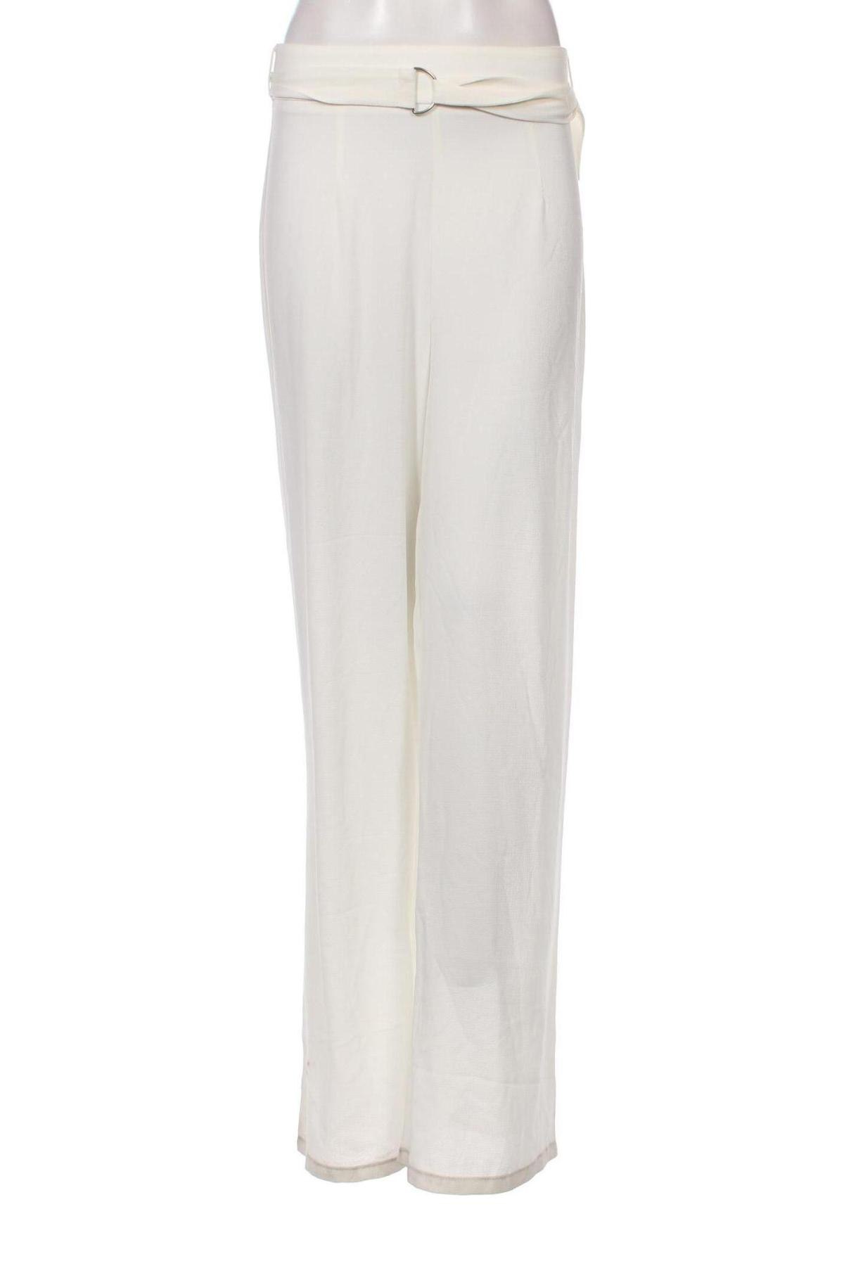 Pantaloni de femei Terranova, Mărime M, Culoare Alb, Preț 151,32 Lei