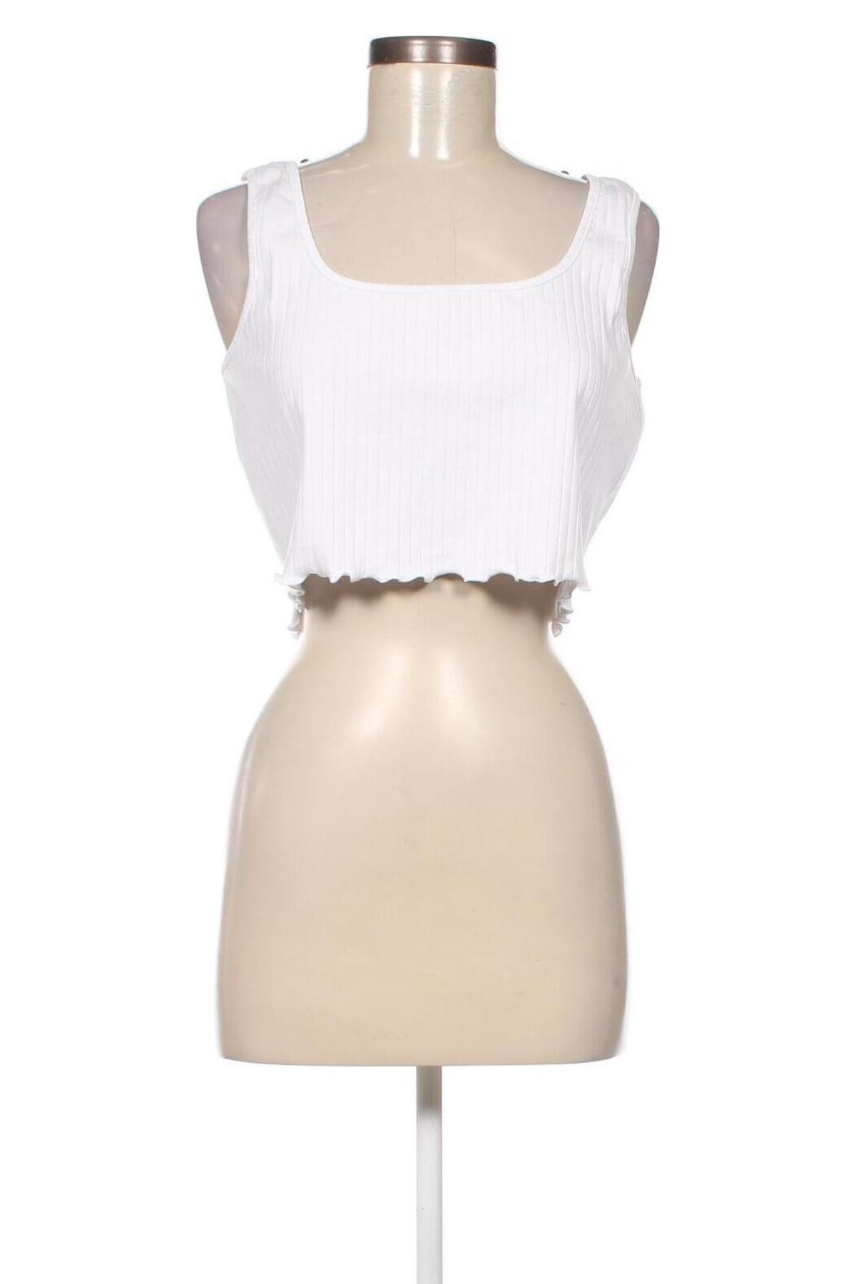 Γυναικείο αμάνικο μπλουζάκι Even&Odd, Μέγεθος XL, Χρώμα Λευκό, Τιμή 2,49 €