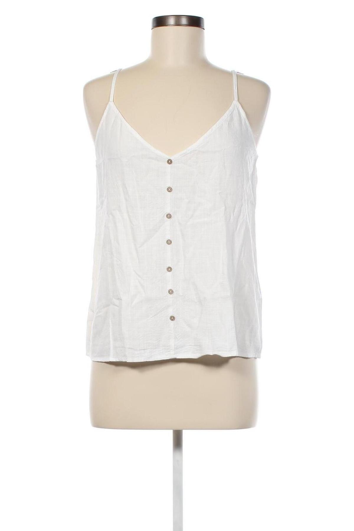 Γυναικείο αμάνικο μπλουζάκι ONLY, Μέγεθος L, Χρώμα Λευκό, Τιμή 5,43 €