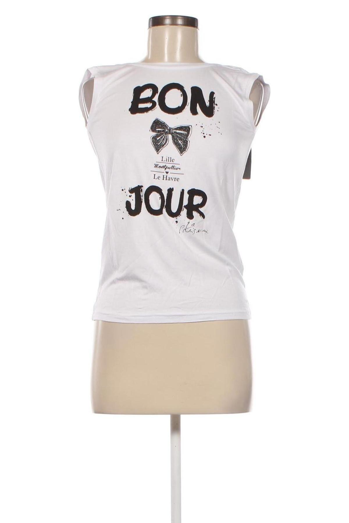 Γυναικείο αμάνικο μπλουζάκι Trueprodigy, Μέγεθος XS, Χρώμα Λευκό, Τιμή 3,86 €
