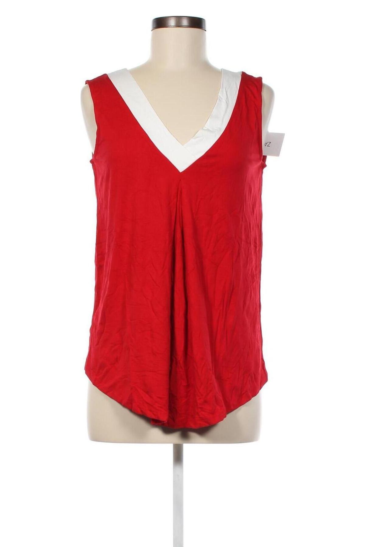 Γυναικείο αμάνικο μπλουζάκι Zabaione, Μέγεθος M, Χρώμα Κόκκινο, Τιμή 3,29 €