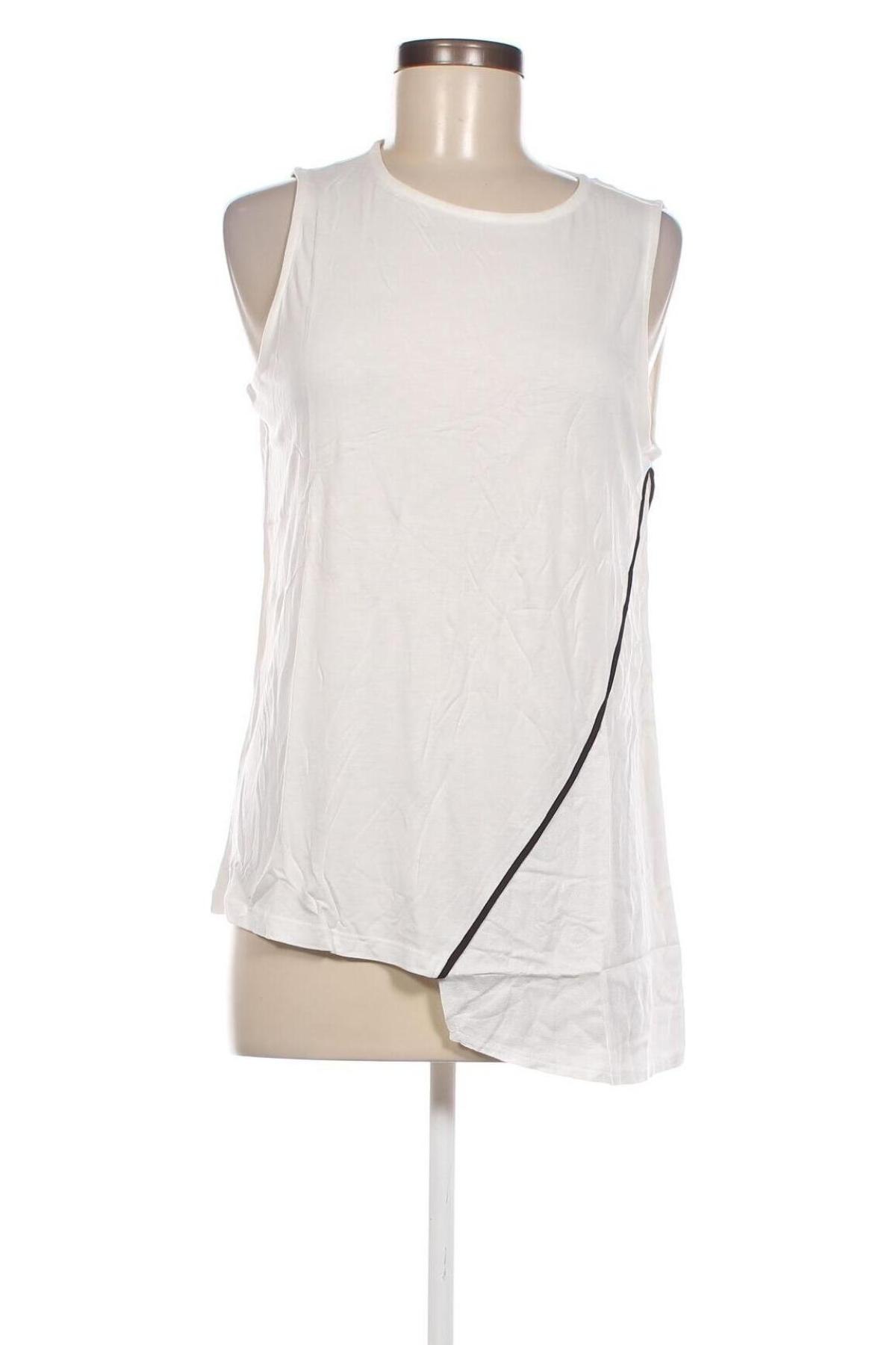 Γυναικείο αμάνικο μπλουζάκι Zabaione, Μέγεθος L, Χρώμα Λευκό, Τιμή 5,23 €