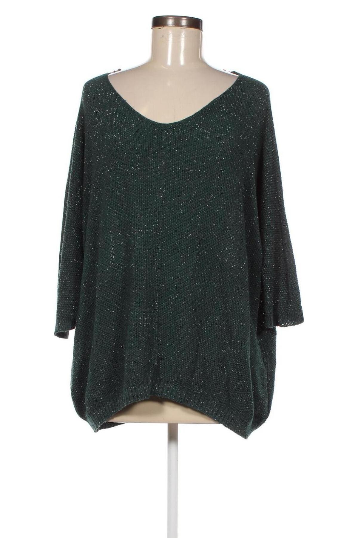 Дамски пуловер, Размер M, Цвят Зелен, Цена 11,50 лв.