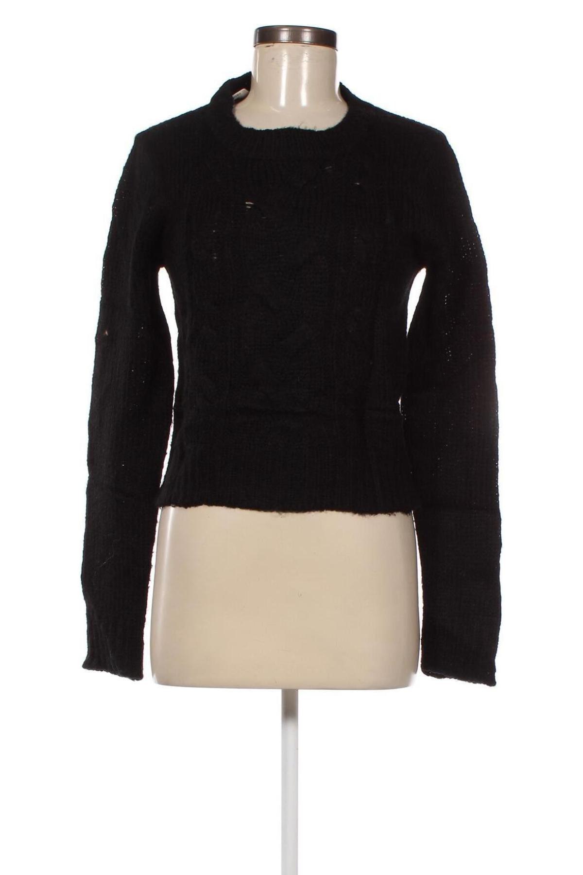 Дамски пуловер Deichgraf, Размер M, Цвят Черен, Цена 4,35 лв.
