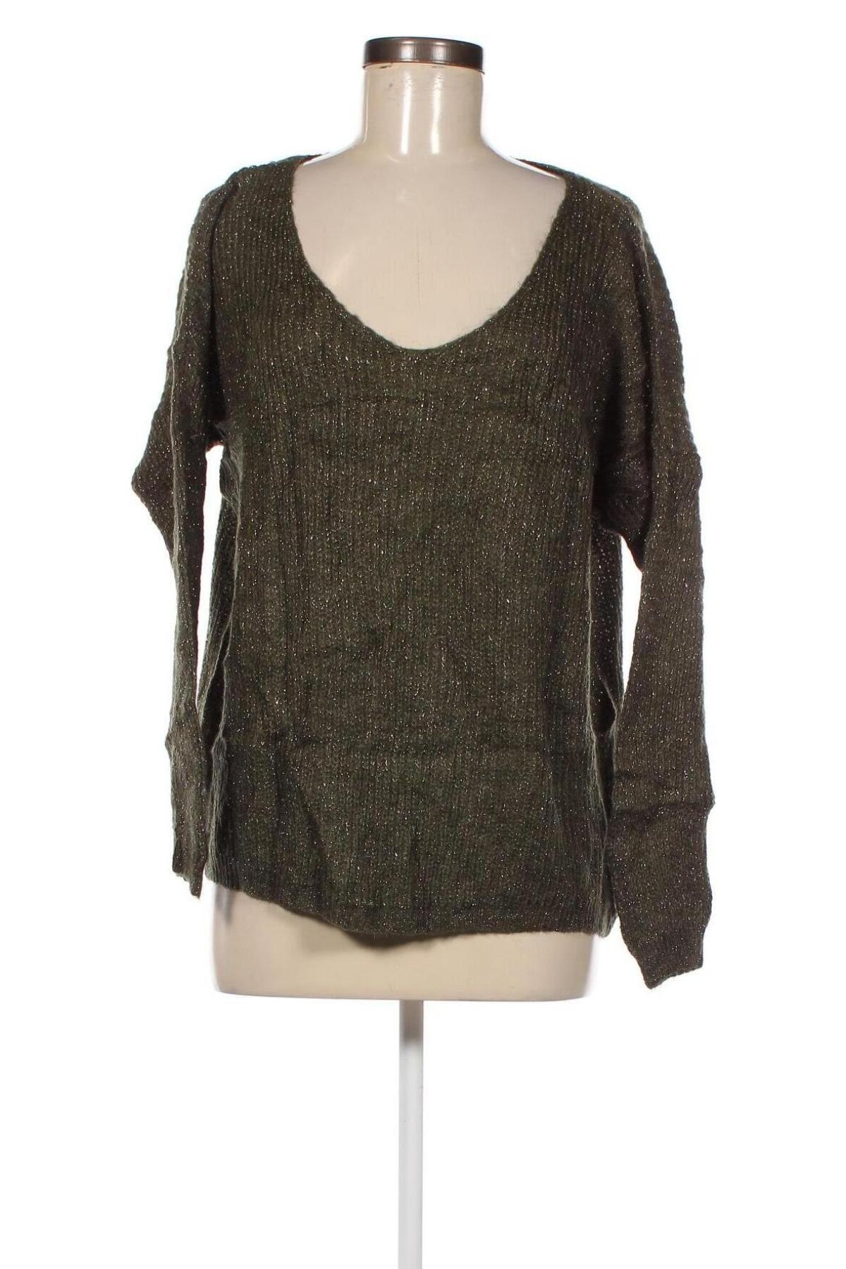 Дамски пуловер Florencia, Размер L, Цвят Зелен, Цена 4,48 лв.