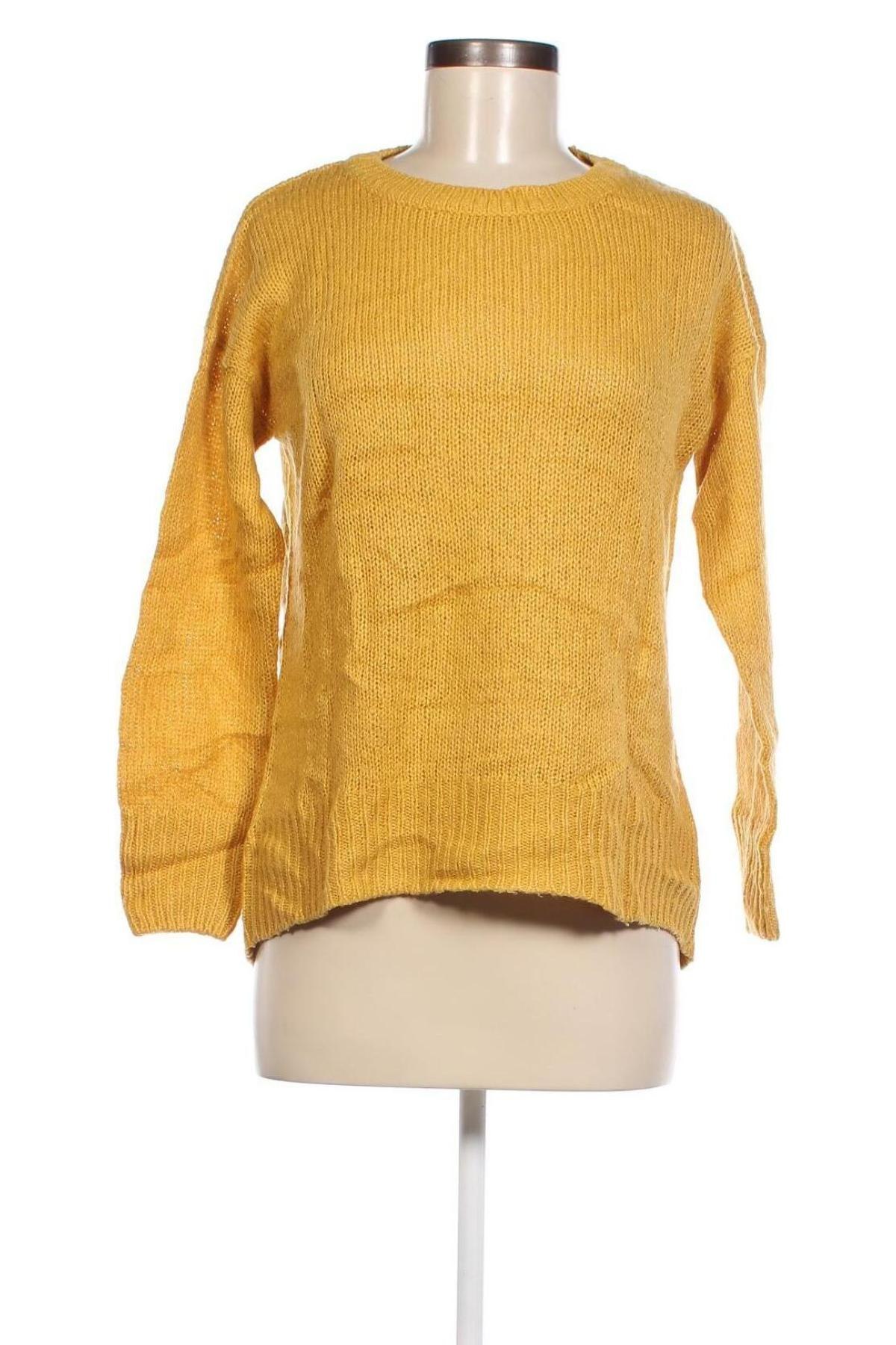 Дамски пуловер New Look, Размер S, Цвят Жълт, Цена 4,06 лв.