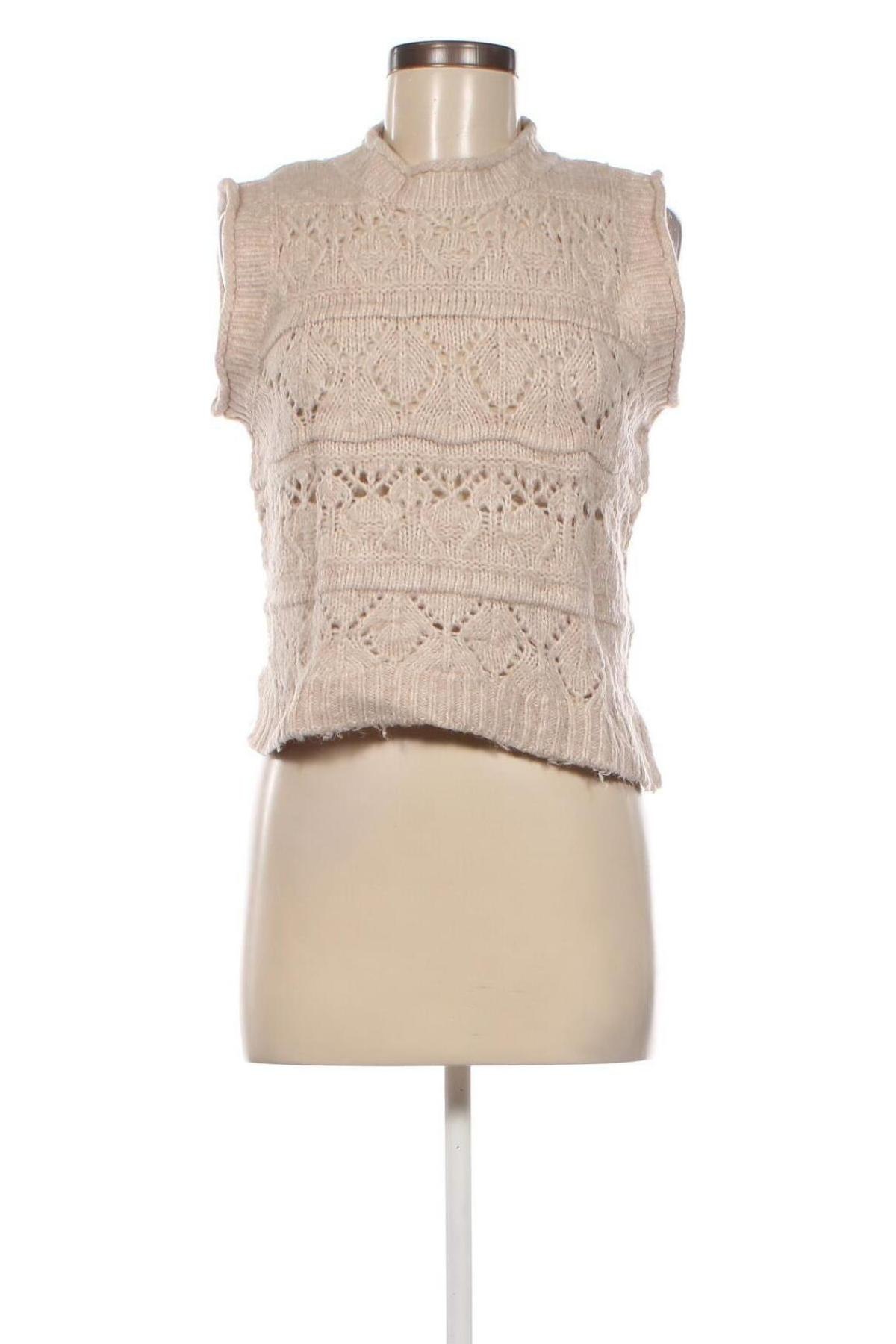 Γυναικείο πουλόβερ Object, Μέγεθος M, Χρώμα  Μπέζ, Τιμή 2,33 €