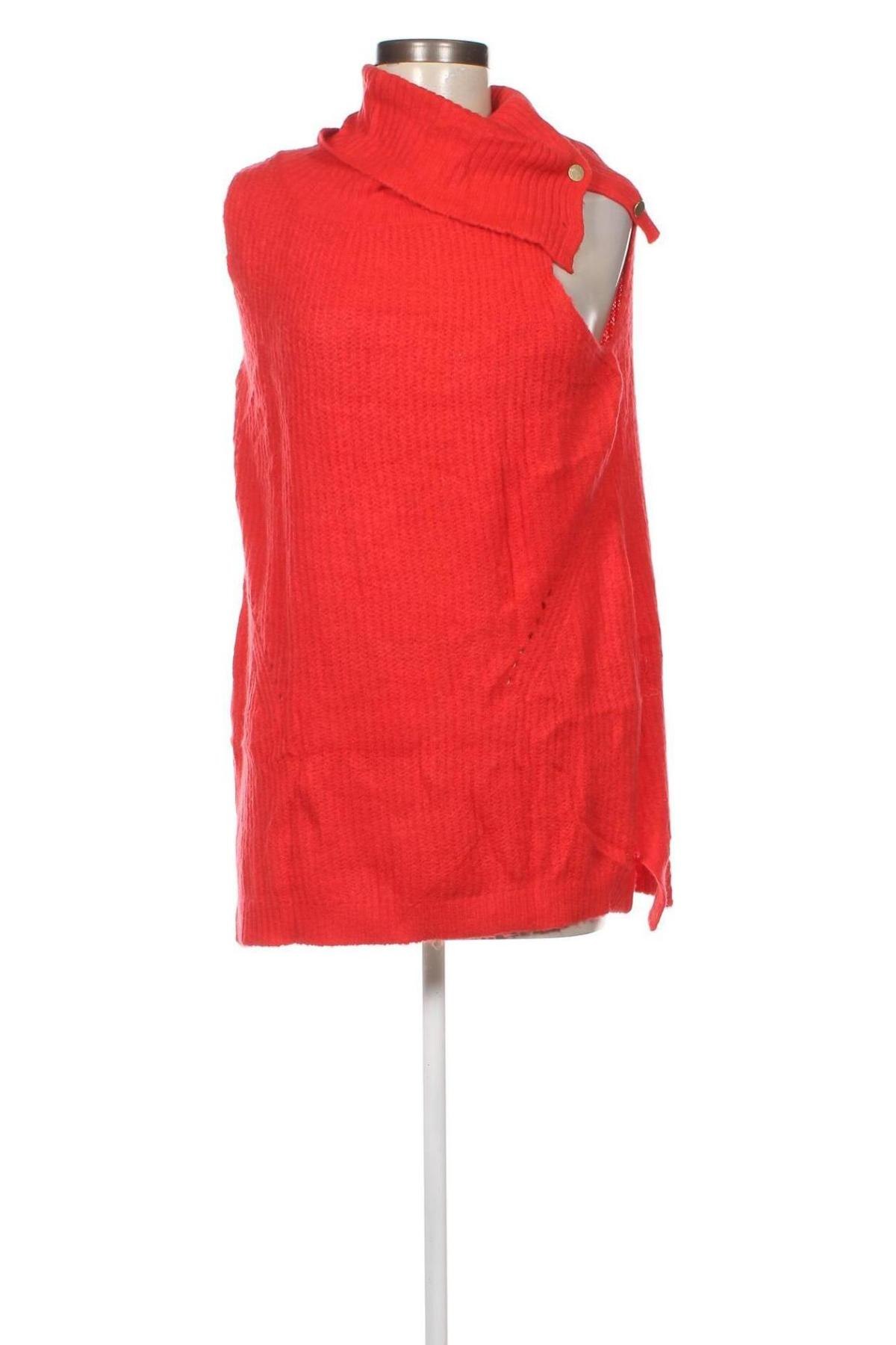 Дамски пуловер Rockmans, Размер M, Цвят Червен, Цена 3,77 лв.