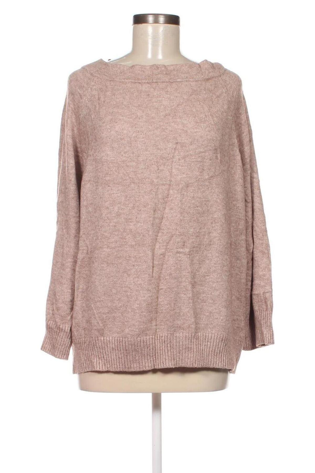 Дамски пуловер SHEIN, Размер XL, Цвят Бежов, Цена 11,04 лв.