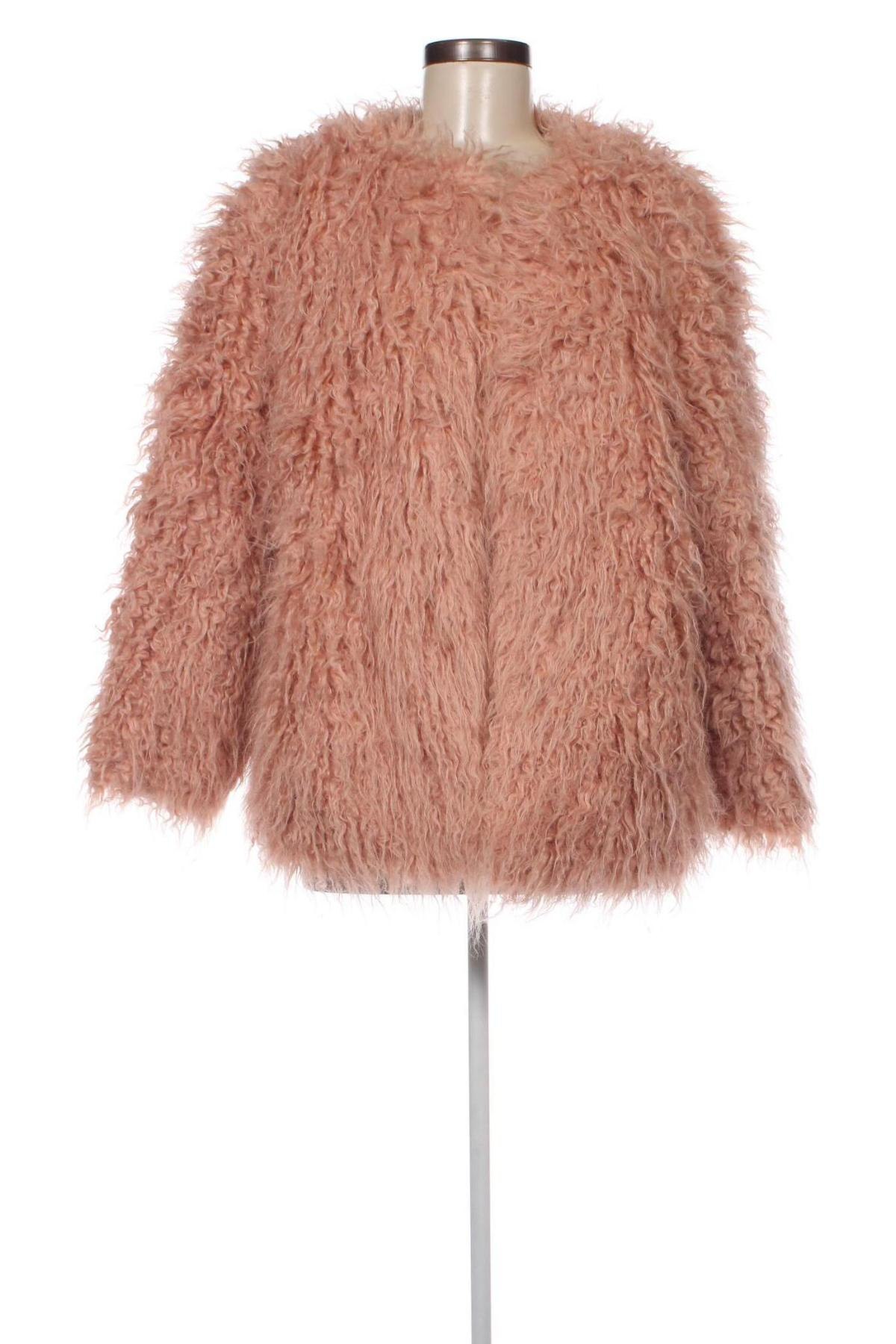 Dámský kabát  H&M, Velikost L, Barva Růžová, Cena  823,00 Kč