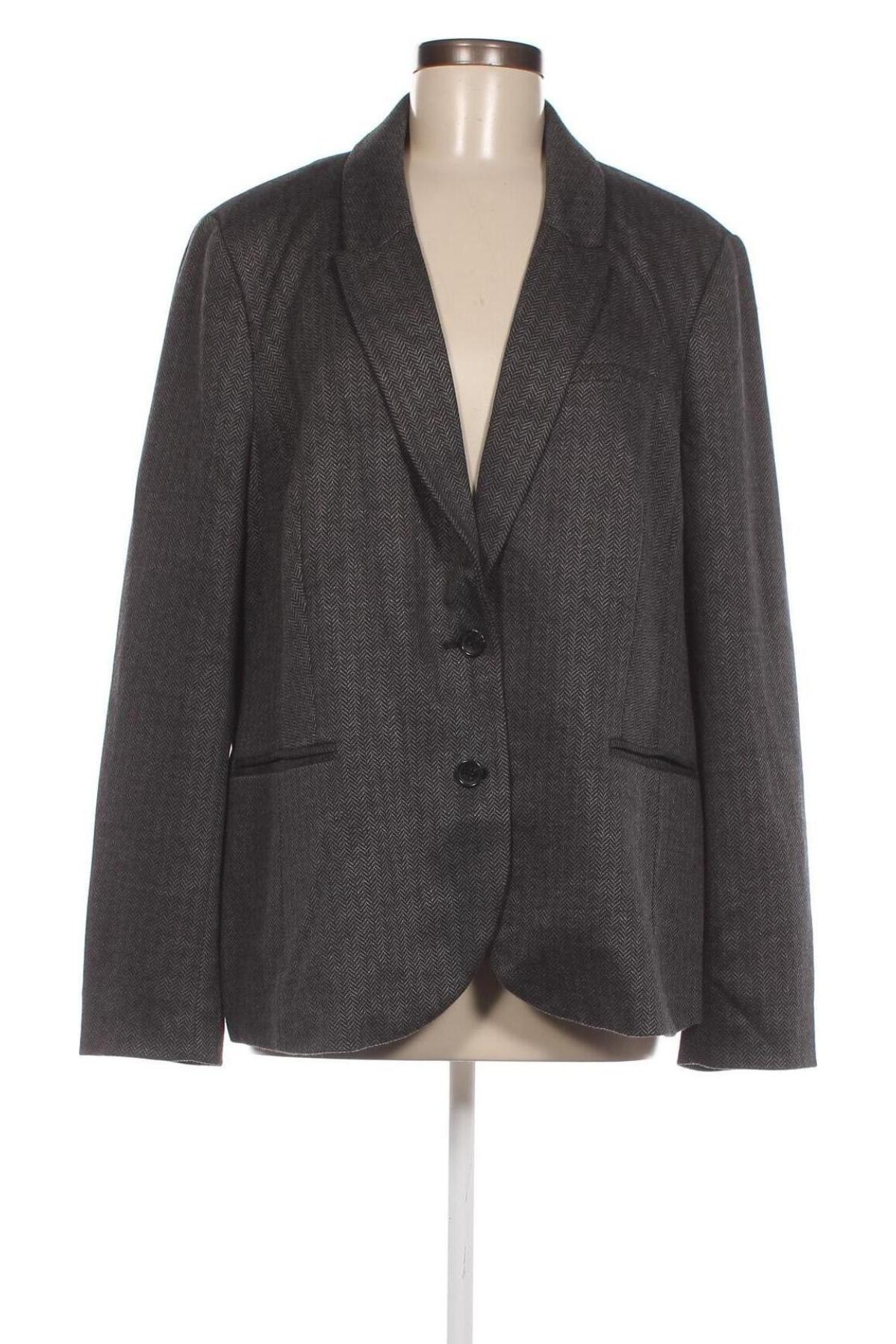 Дамско сако H&M, Размер L, Цвят Сив, Цена 7,48 лв.