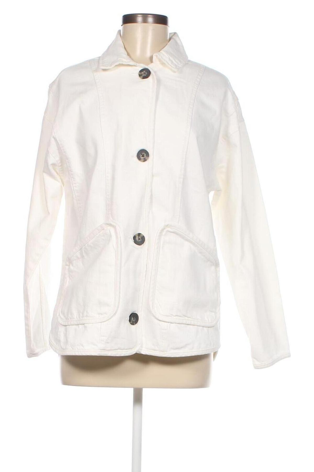 Damenjacke Pull&Bear, Größe XS, Farbe Weiß, Preis € 31,96