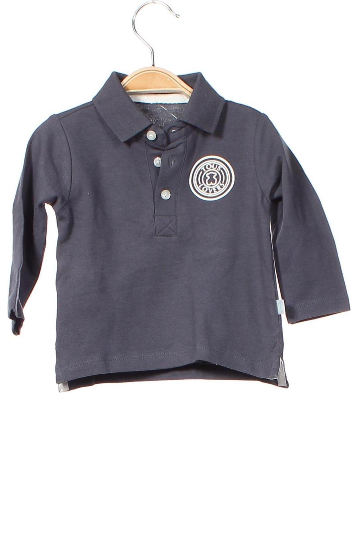 Детска блуза Tous, Размер 3-6m/ 62-68 см, Цвят Сив, Цена 69,00 лв.
