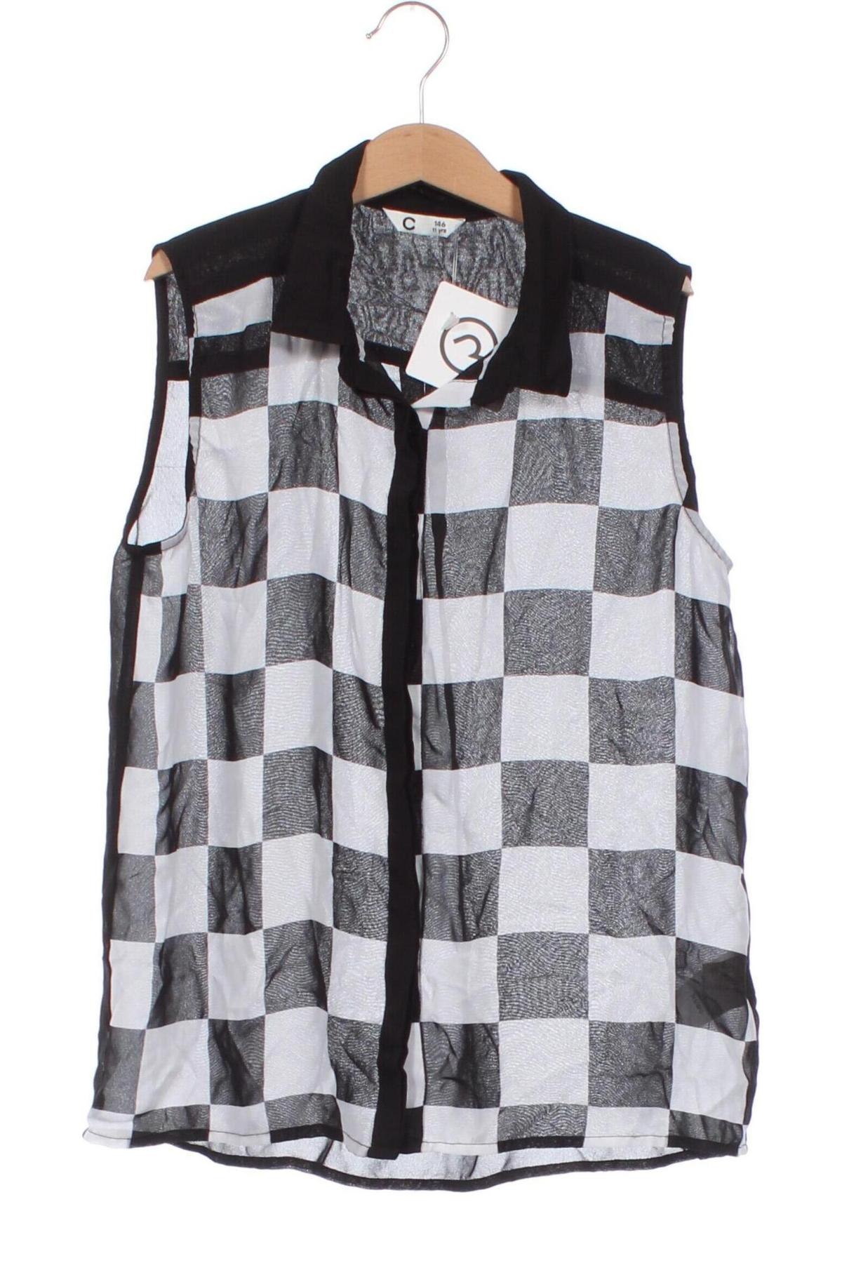 Παιδικό πουκάμισο Cubus, Μέγεθος 10-11y/ 146-152 εκ., Χρώμα Μαύρο, Τιμή 1,76 €