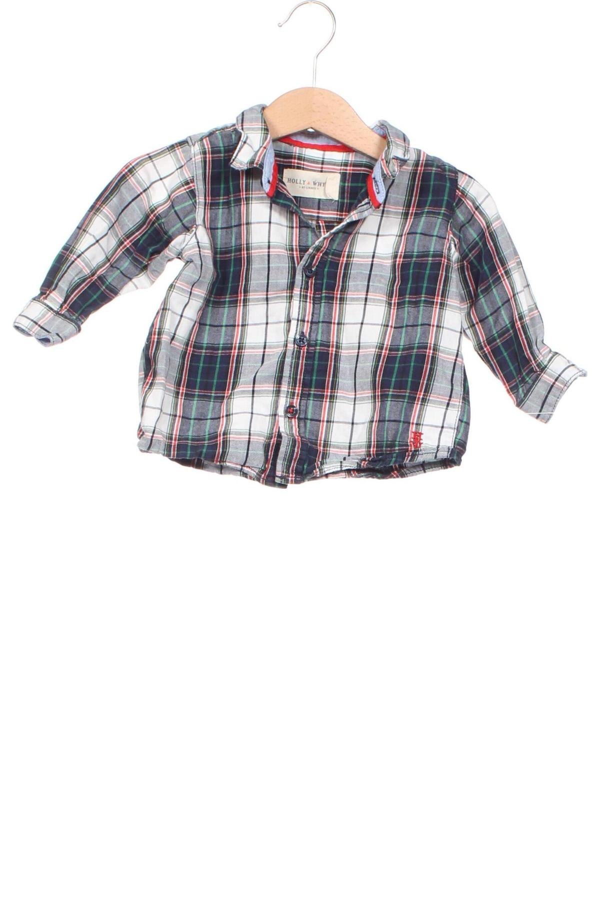 Детска риза Holly & Whyte By Lindex, Размер 3-6m/ 62-68 см, Цвят Многоцветен, Цена 22,00 лв.