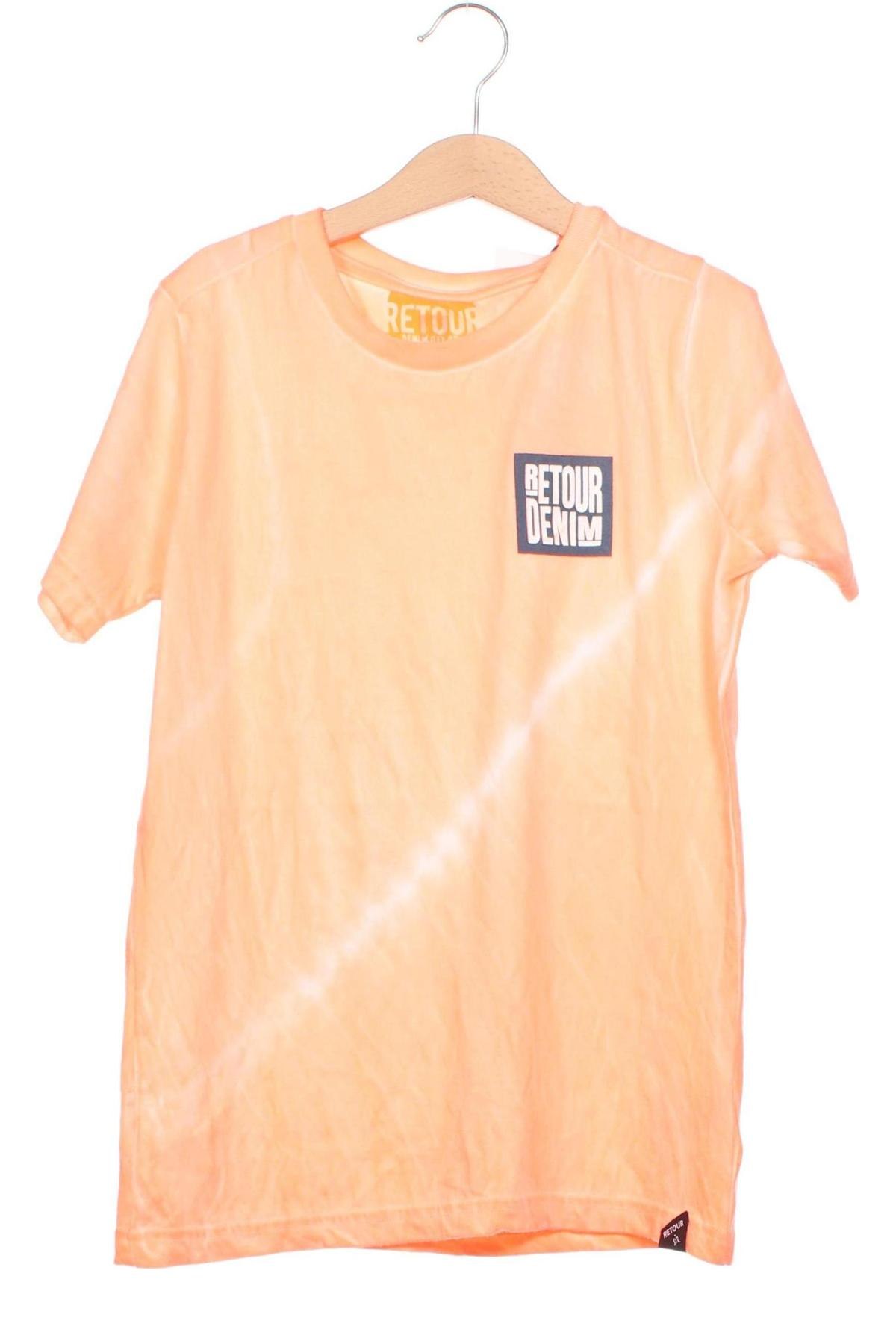 Παιδικό μπλουζάκι Retour Jeans, Μέγεθος 9-10y/ 140-146 εκ., Χρώμα Πορτοκαλί, Τιμή 30,41 €