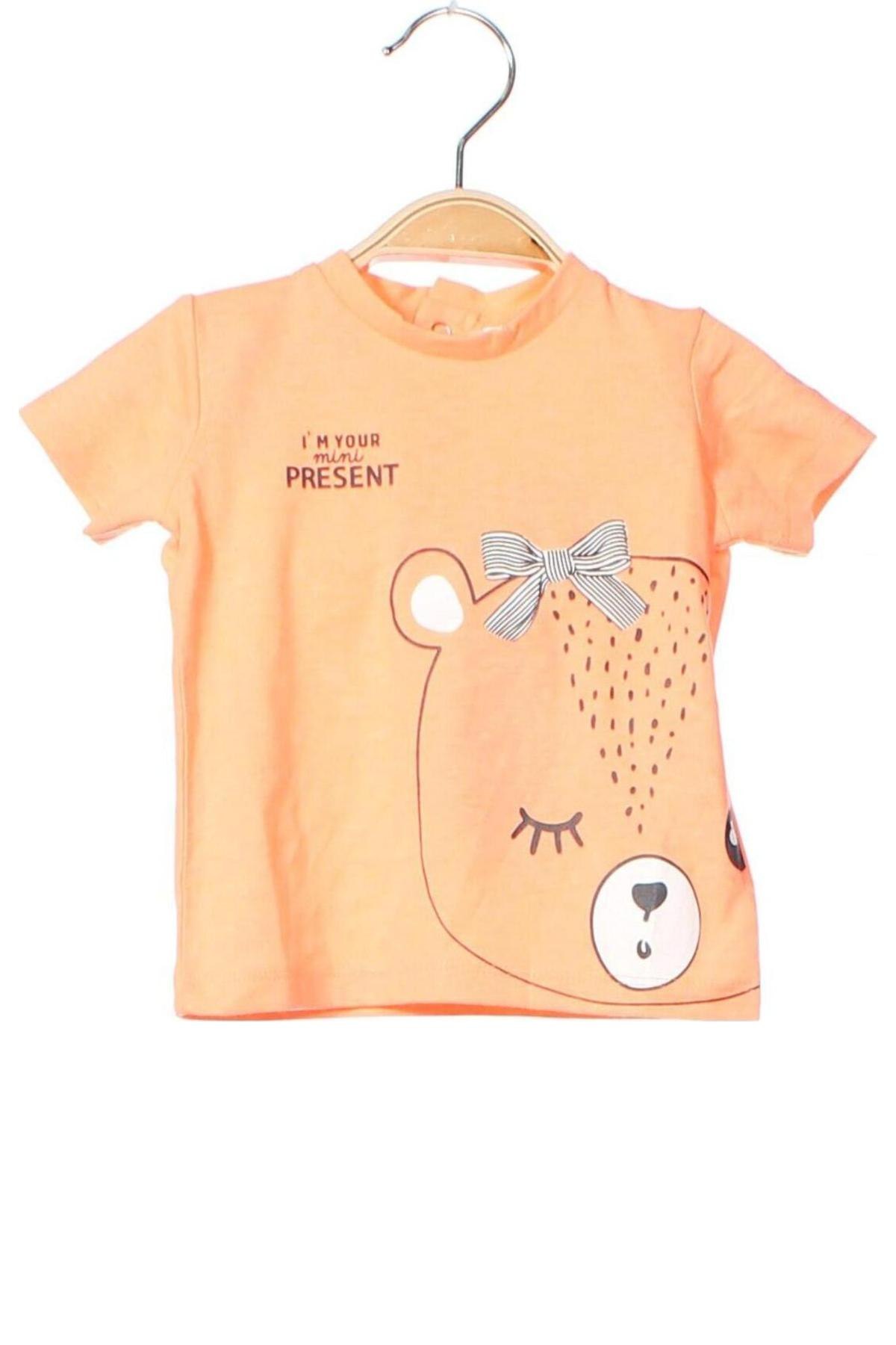 Kinder T-Shirt iDO, Größe 3-6m/ 62-68 cm, Farbe Orange, Preis 4,02 €
