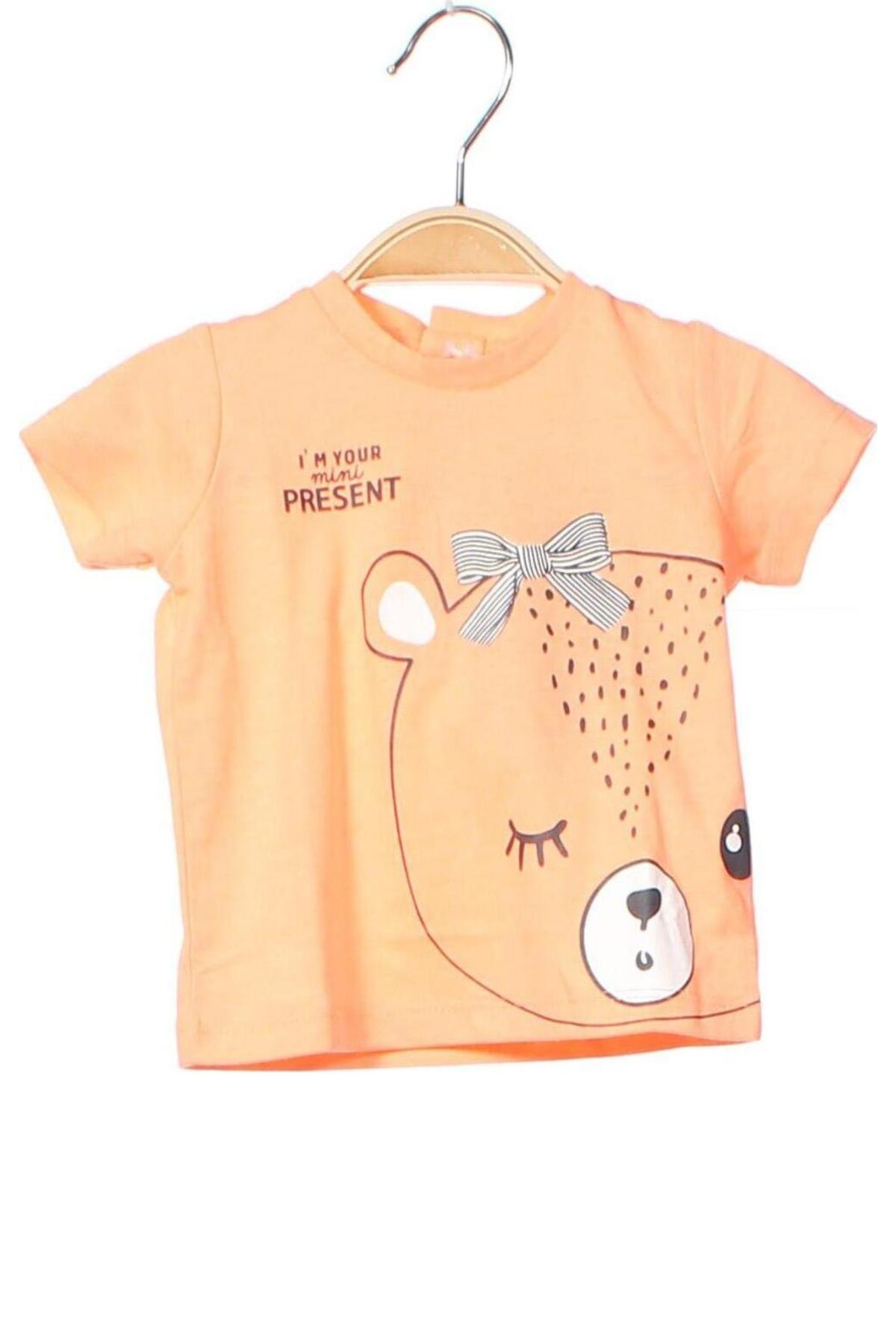 Kinder T-Shirt iDO, Größe 2-3m/ 56-62 cm, Farbe Orange, Preis € 4,22