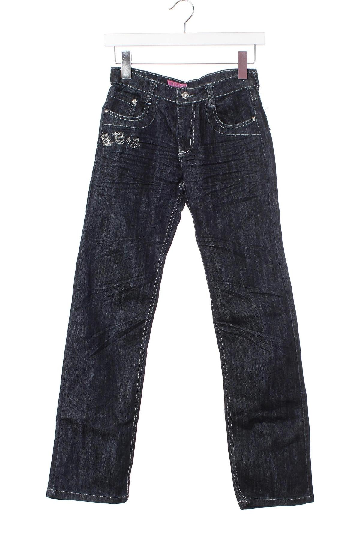 Detské džínsy , Veľkosť 12-13y/ 158-164 cm, Farba Modrá, Cena  1,77 €