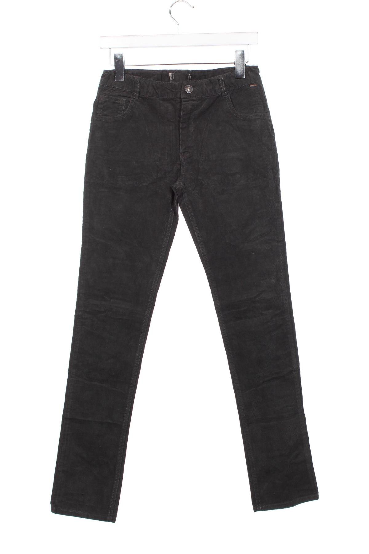 Pantaloni de catifea reiată, pentru copii, Mărime 13-14y/ 164-168 cm, Culoare Gri, Preț 11,97 Lei