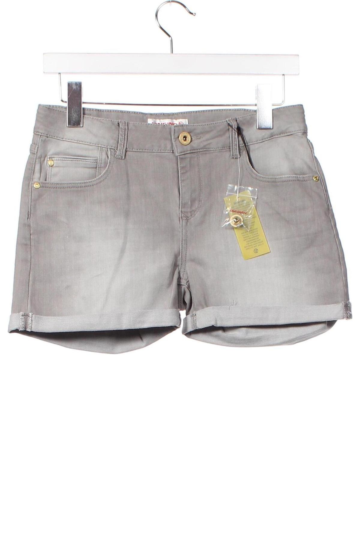 Pantaloni scurți pentru copii Vingino, Mărime 15-18y/ 170-176 cm, Culoare Gri, Preț 207,89 Lei