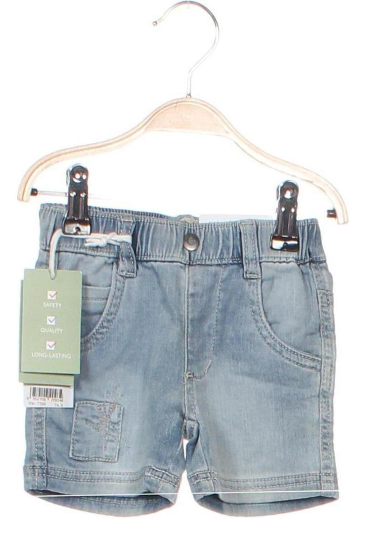 Παιδικό κοντό παντελόνι iDO, Μέγεθος 6-9m/ 68-74 εκ., Χρώμα Μπλέ, Τιμή 6,57 €