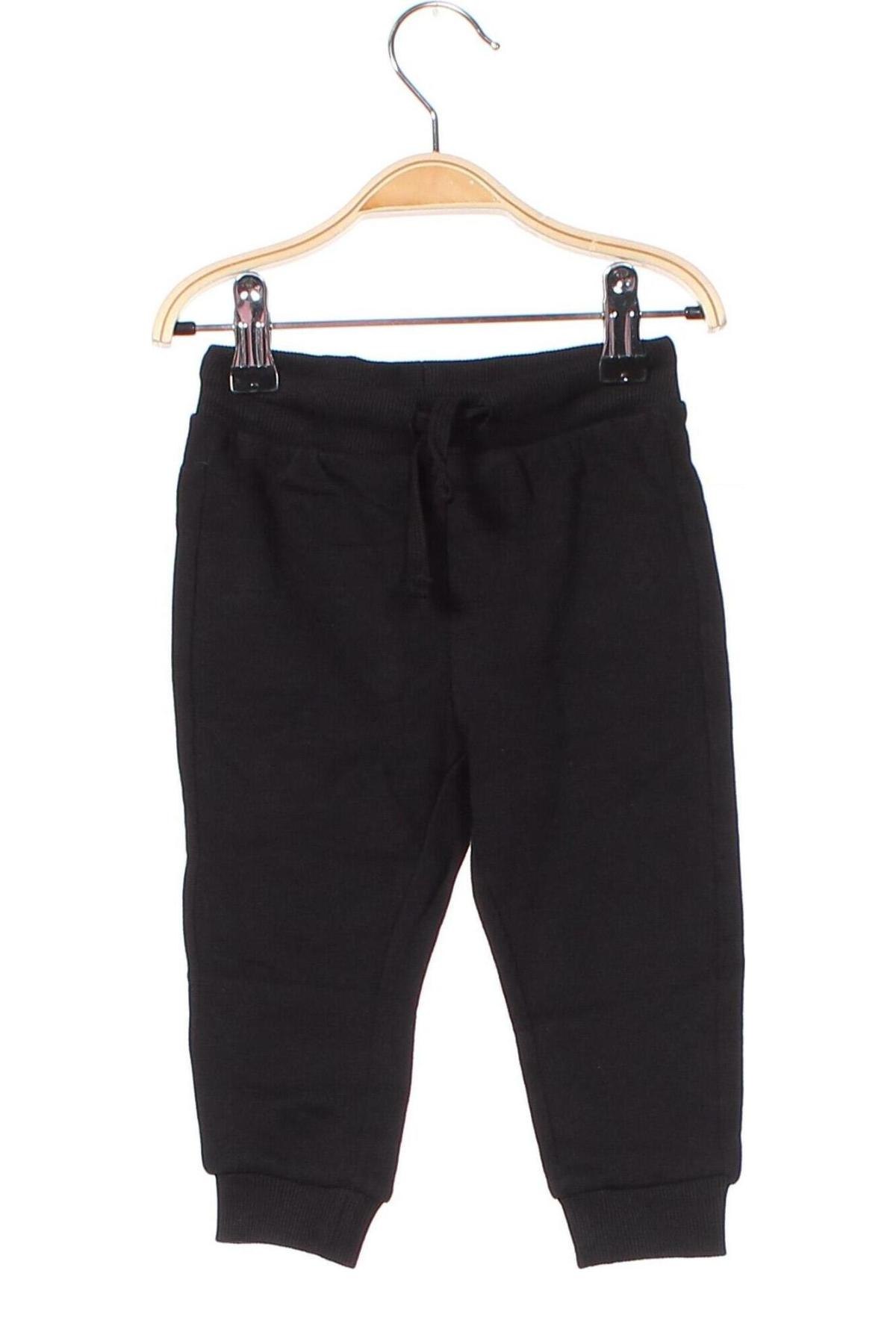 Pantaloni de trening, pentru copii Fagottino By Oviesse, Mărime 9-12m/ 74-80 cm, Culoare Negru, Preț 121,05 Lei