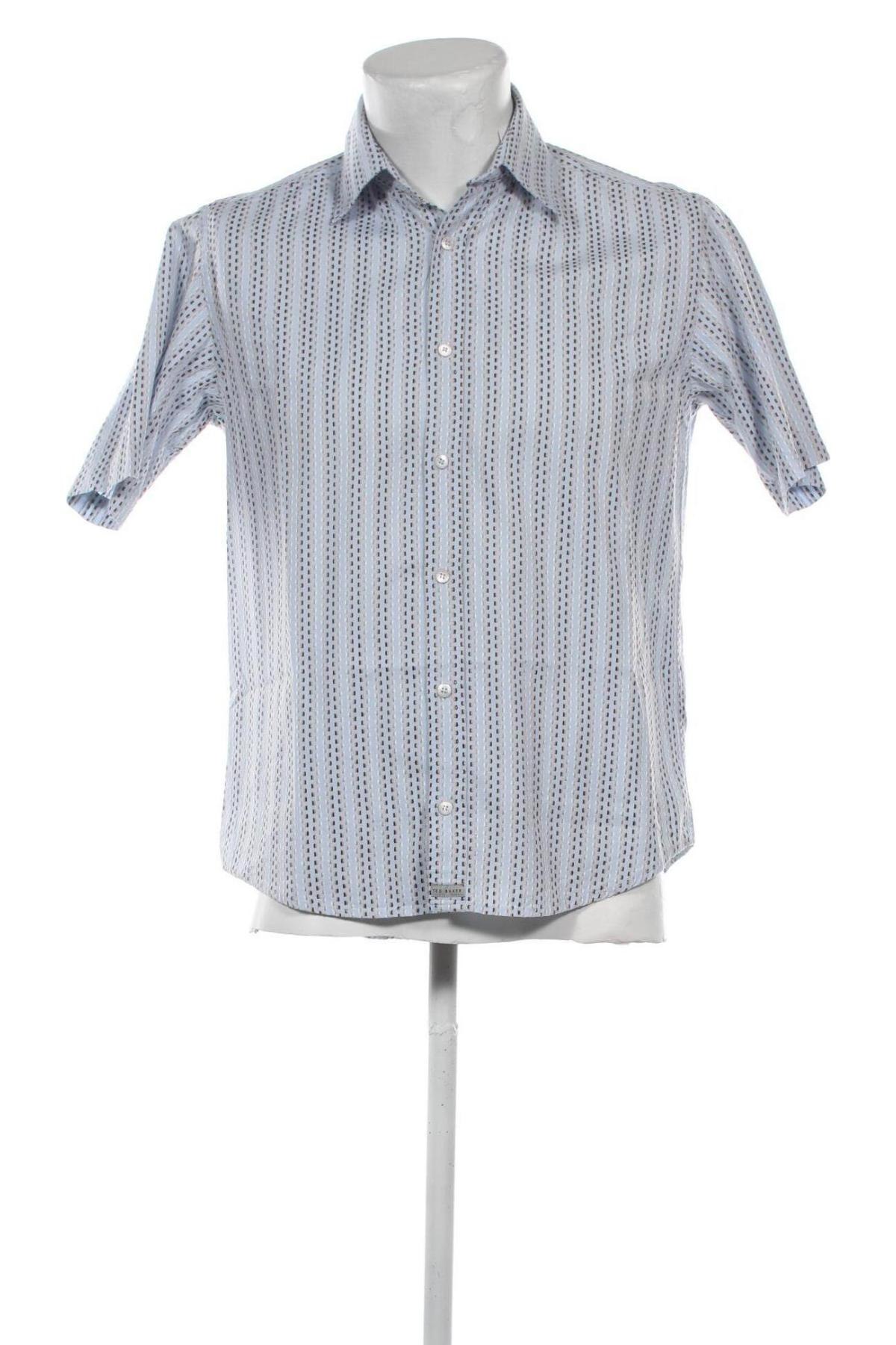 Мъжка риза Ted Baker, Размер S, Цвят Син, Цена 57,00 лв.