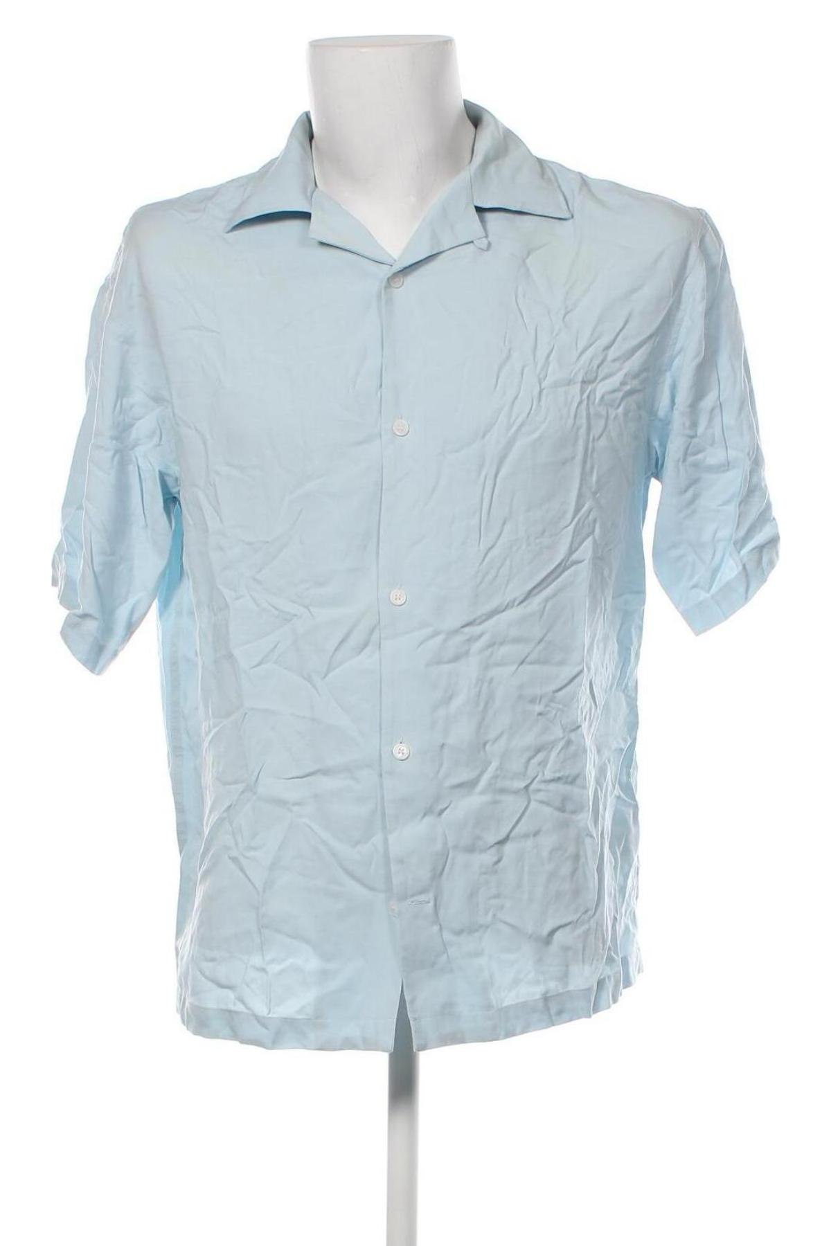 Herrenhemd Weekday, Größe XS, Farbe Blau, Preis € 6,17
