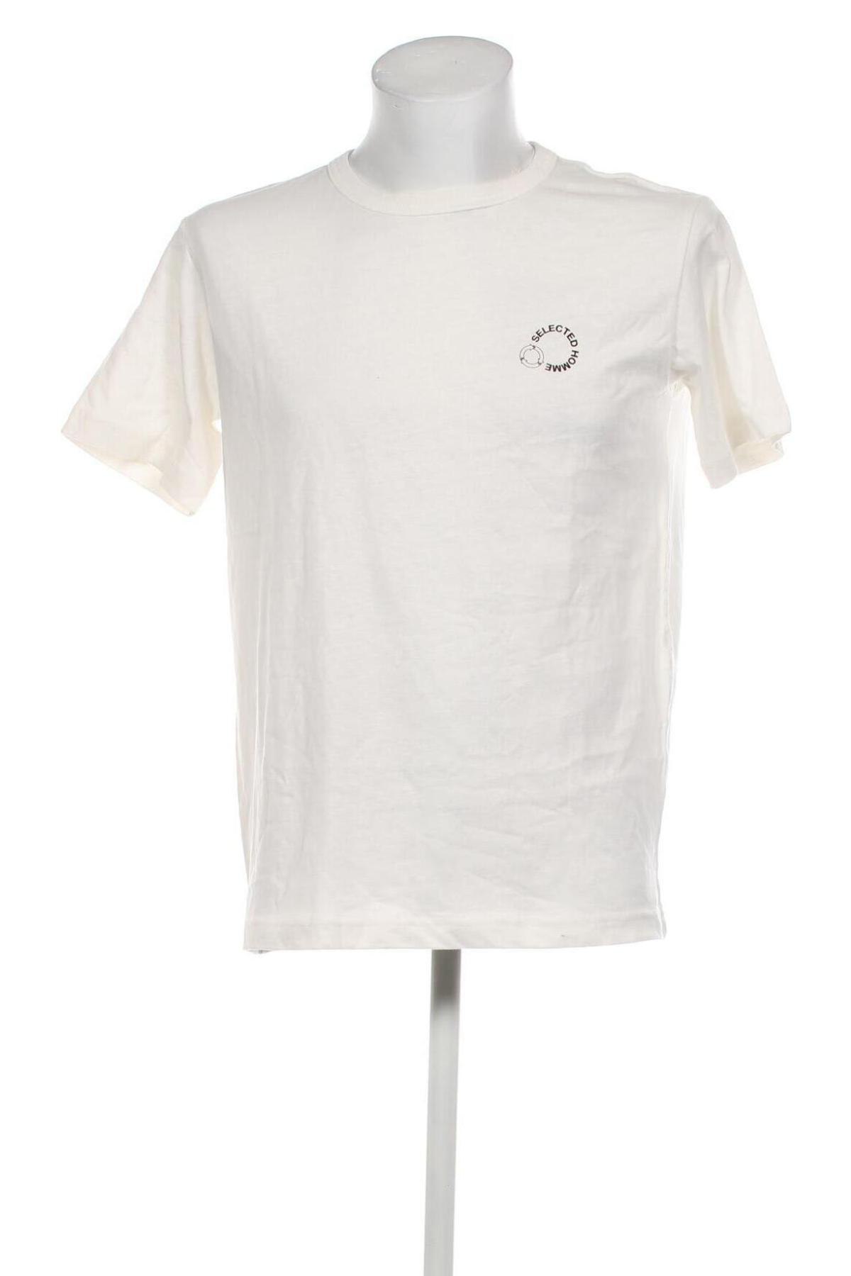 Pánske tričko  Selected Homme, Veľkosť S, Farba Biela, Cena  13,92 €