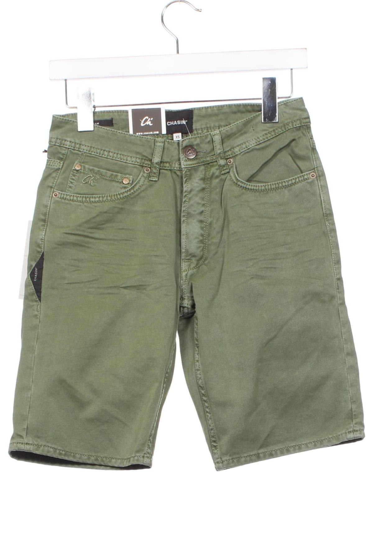 Мъжки къс панталон Chasin', Размер XS, Цвят Зелен, Цена 87,00 лв.
