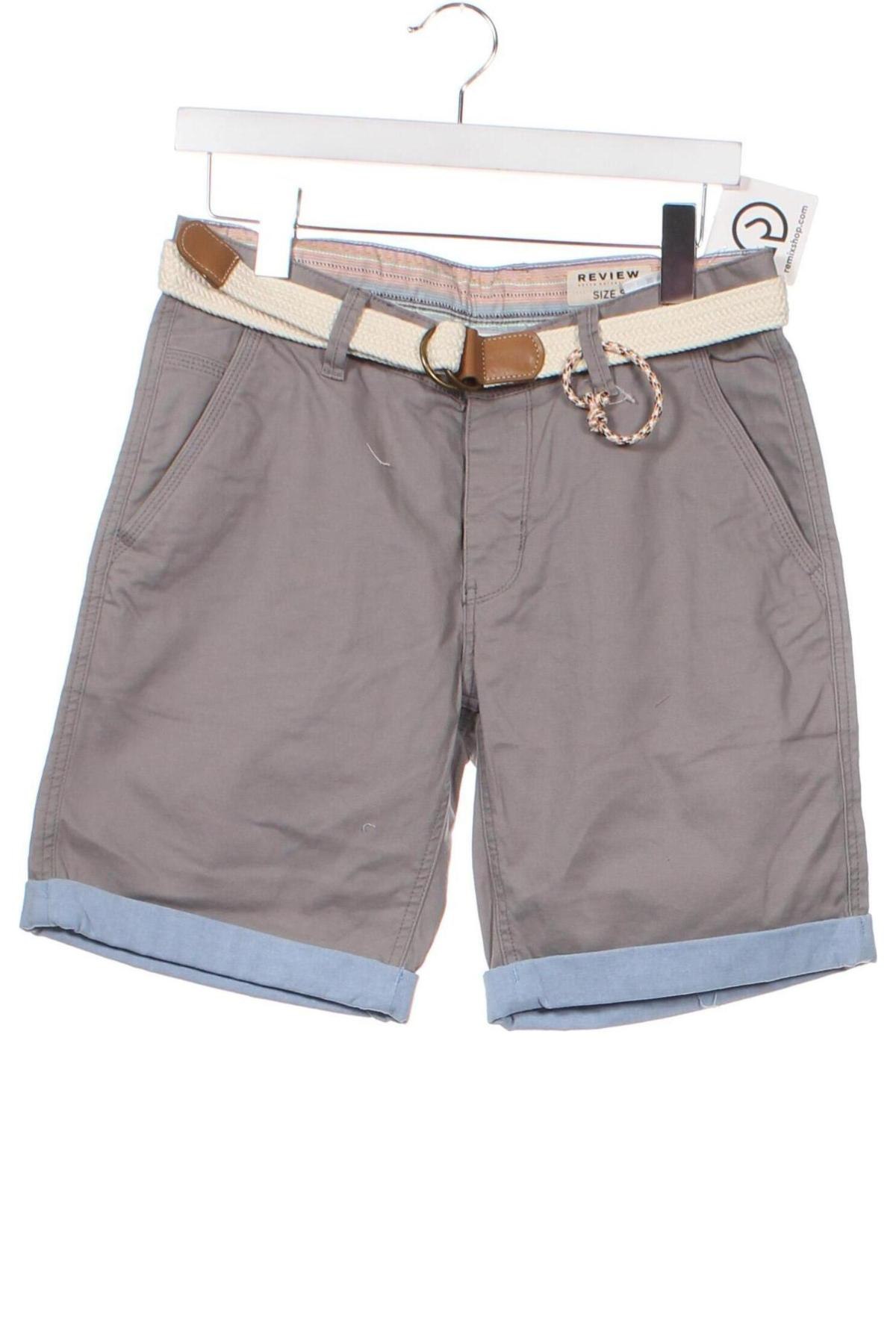 Herren Shorts Review, Größe S, Farbe Grau, Preis 7,77 €