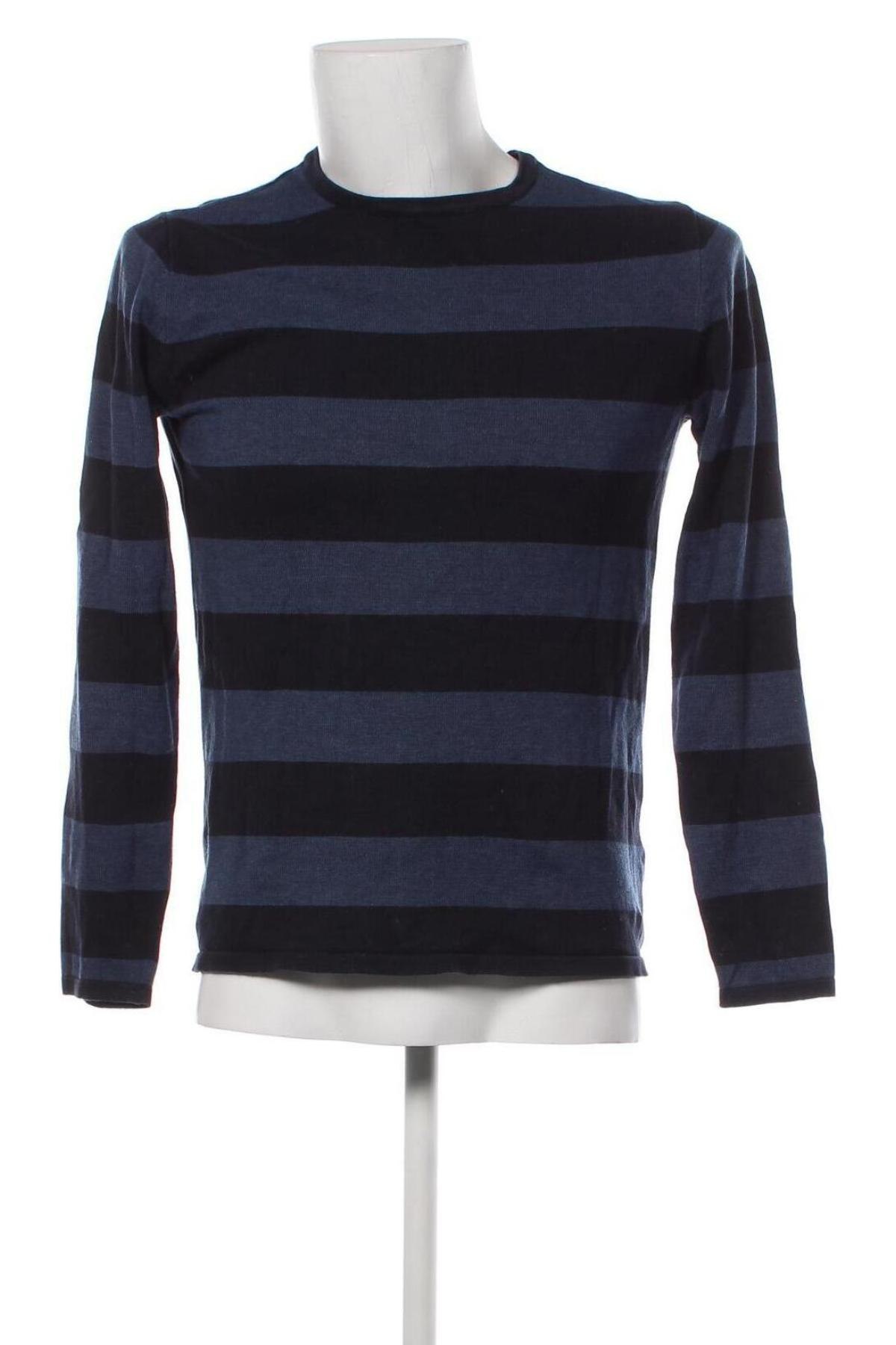 Мъжки пуловер Jean Pascale, Размер S, Цвят Син, Цена 46,00 лв.
