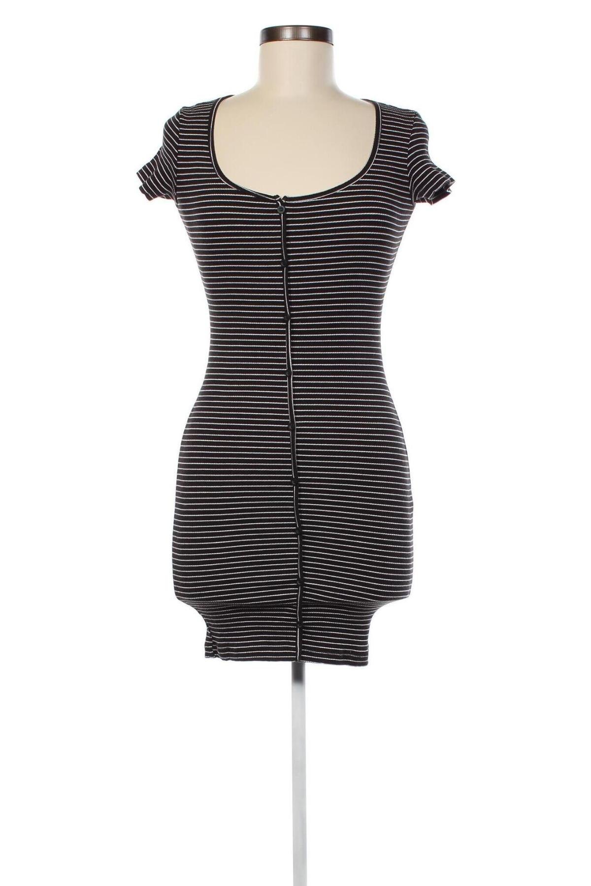 Kleid Bershka, Größe XS, Farbe Schwarz, Preis 2,62 €