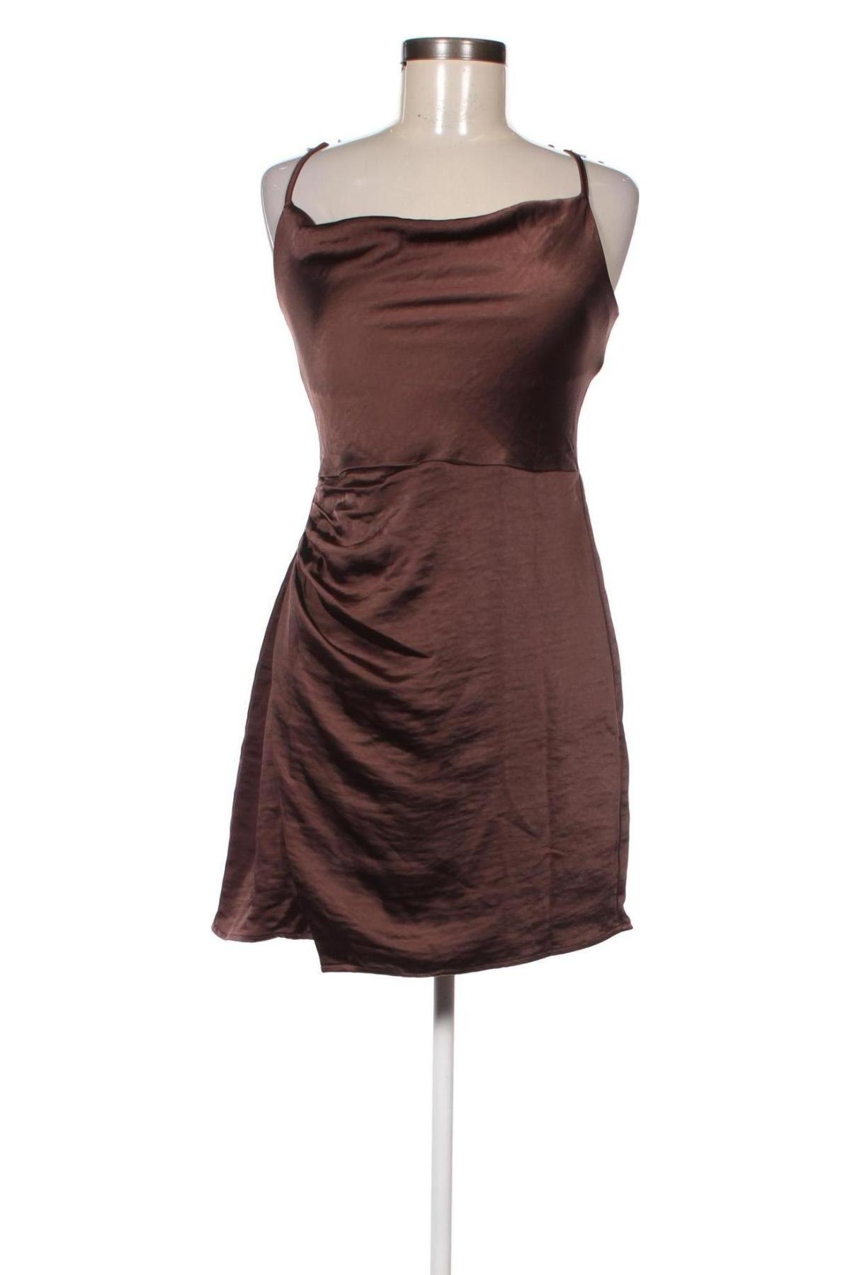 Φόρεμα Gina Tricot, Μέγεθος M, Χρώμα Καφέ, Τιμή 48,97 €