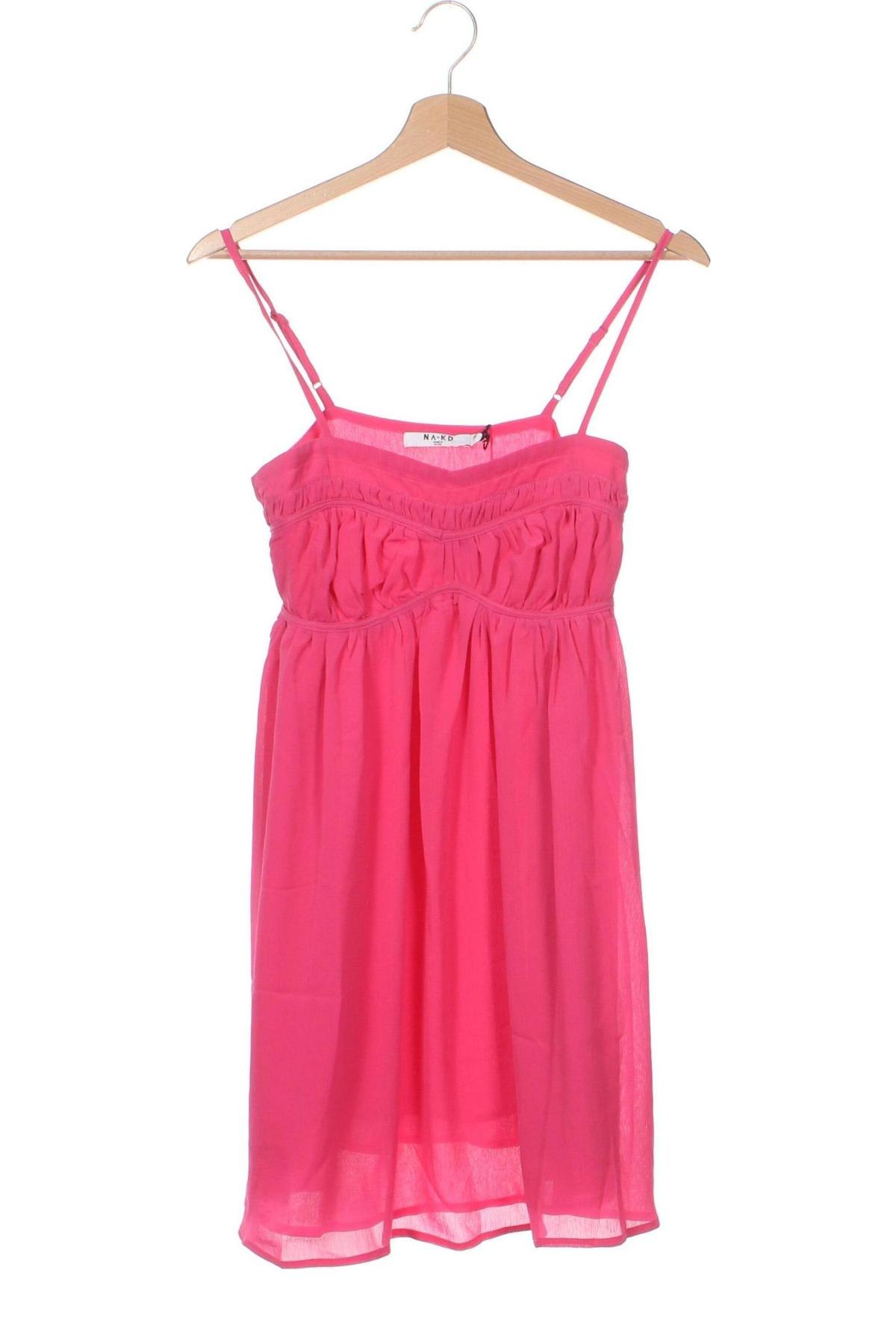 Šaty  NA-KD, Velikost XS, Barva Růžová, Cena  1 478,00 Kč