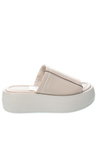 Papucs Calvin Klein, Méret 39, Szín Bézs, Ár 67 329 Ft