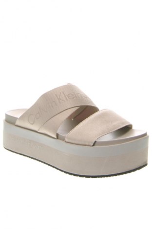 Papuče Calvin Klein Jeans, Veľkosť 37, Farba Hnedá, Cena  55,95 €