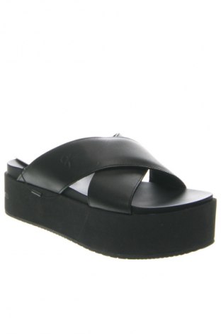 Papuci Calvin Klein Jeans, Mărime 38, Culoare Negru, Preț 569,99 Lei