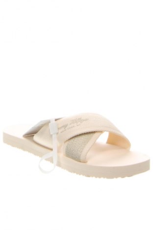 Pantolette Tommy Hilfiger, Größe 36, Farbe Ecru, Preis 109,99 €