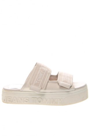 Papuci Tommy Jeans, Mărime 38, Culoare Ecru, Preț 289,99 Lei