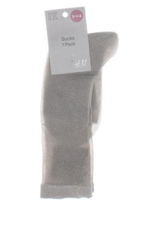 Strümpfe H&M, Größe M, Farbe Silber, Preis € 15,99