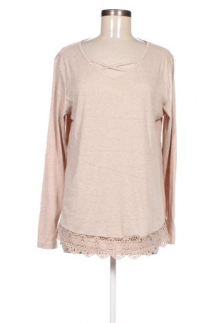 Damen Shirt, Größe L, Farbe Beige, Preis 6,49 €