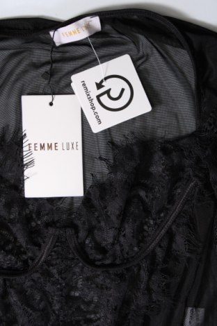 Bluză-body de damă. Femme Luxe, Mărime L, Culoare Negru, Preț 51,99 Lei